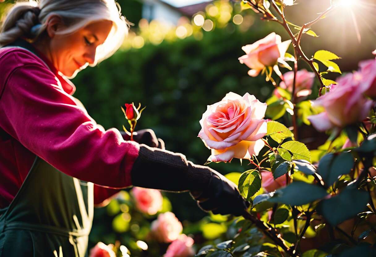 Pourquoi et quand tailler les rosiers : les moments clés
