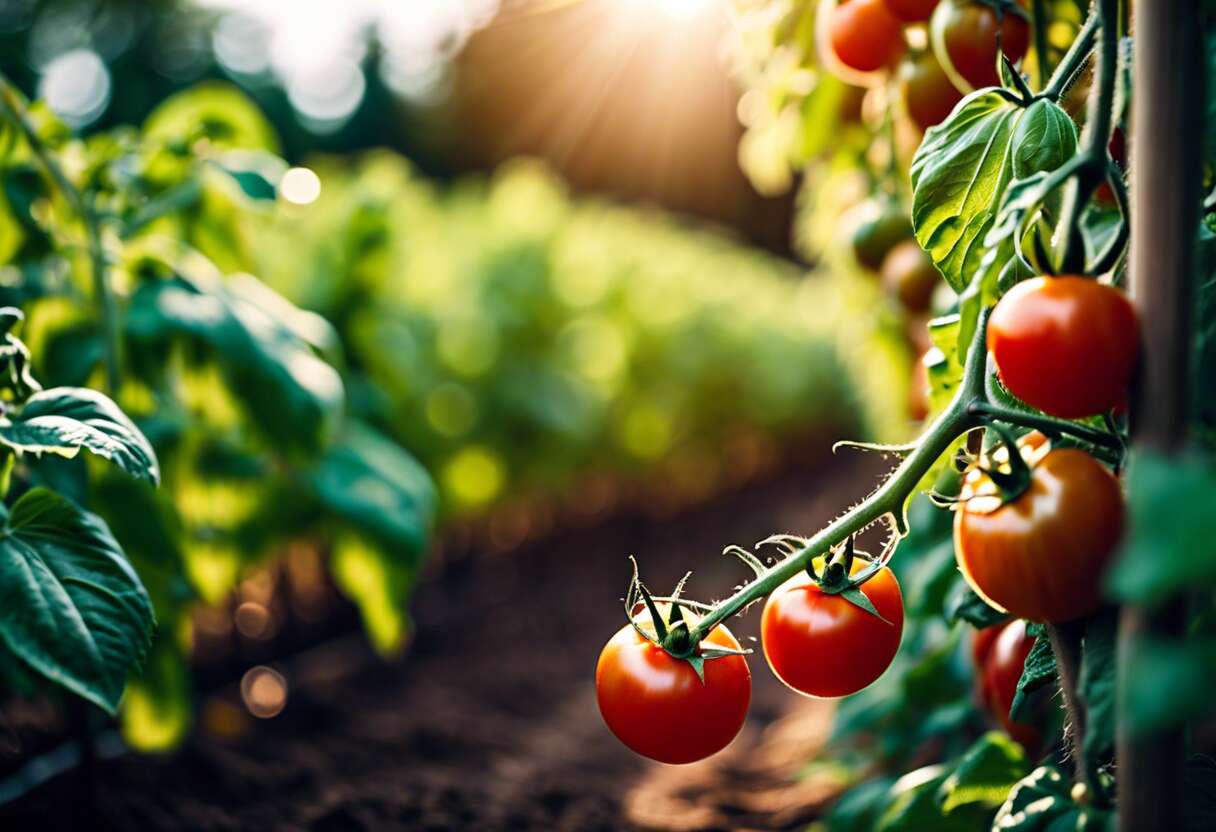 à la découverte de techniques d'arrosage adaptées pour vos plants de tomates
