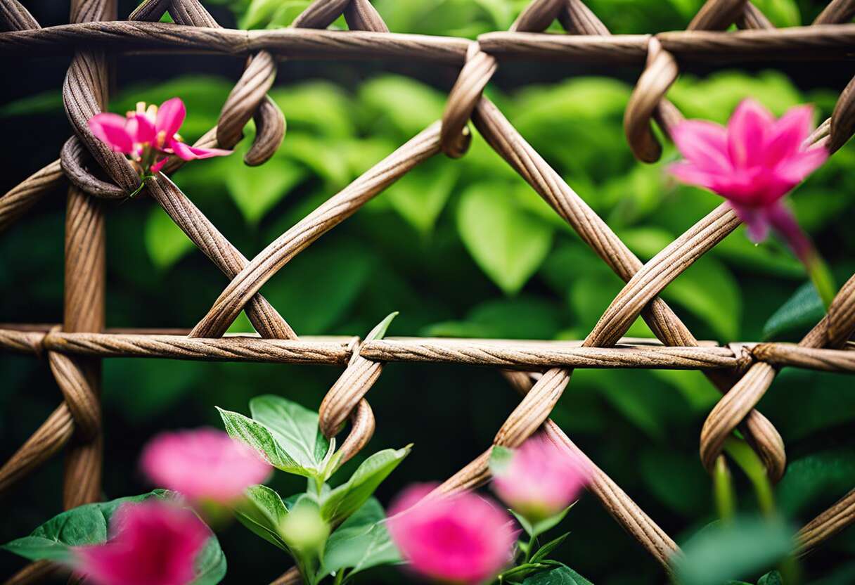 Les matériaux adaptés aux treillis : résistance et esthétique