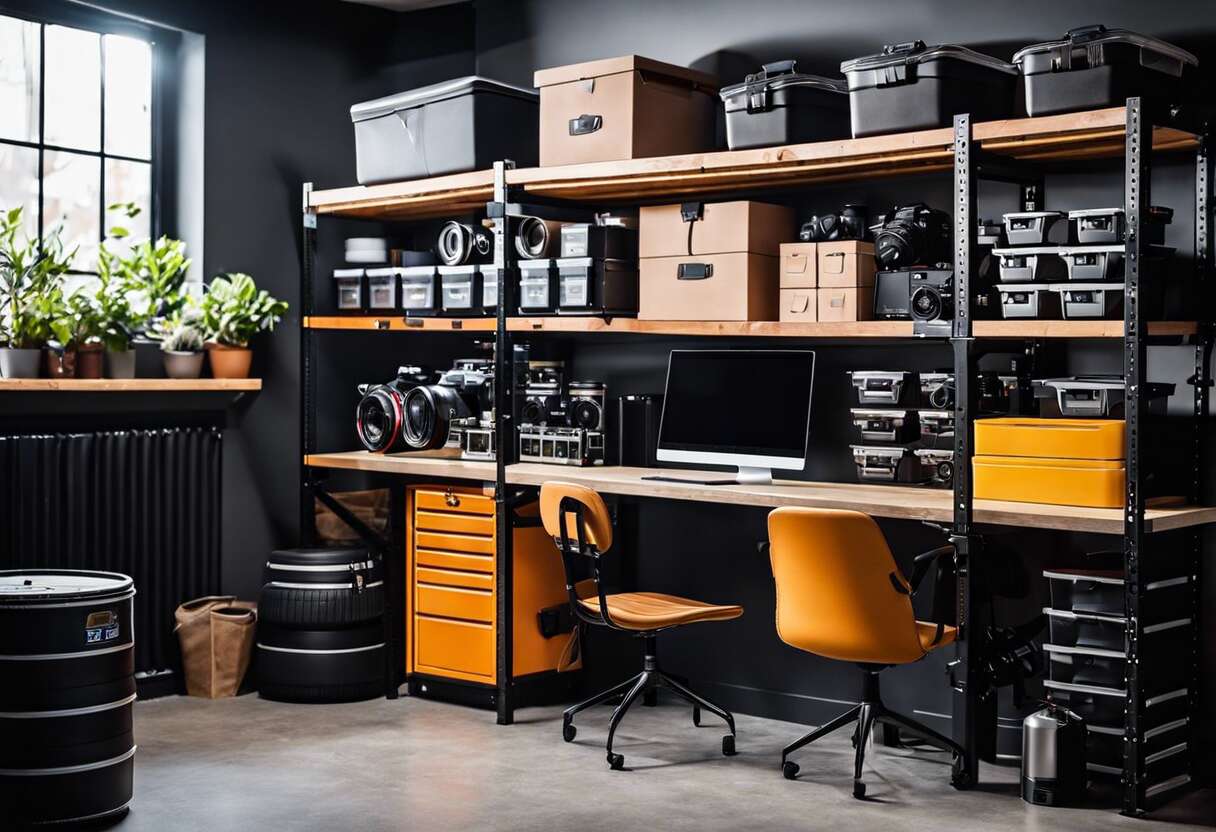 Astucieux organisateurs de garage pour un espace ordonné et fonctionnel