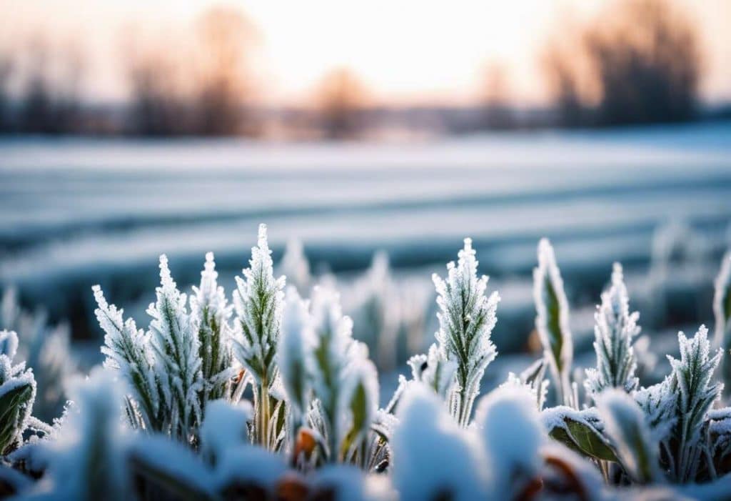 Protection des cultures contre le gel hivernal sans produits chimiques