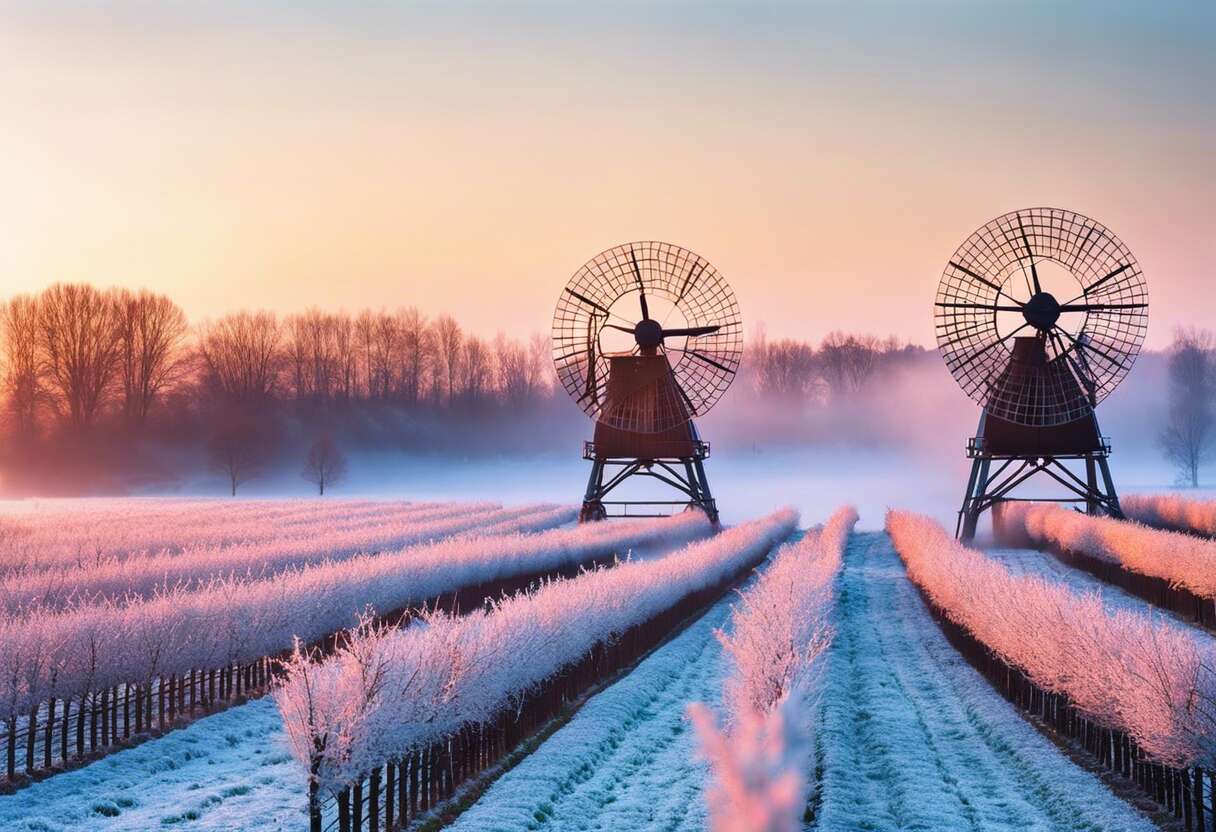 Rôle du vent dans la protection des plantations hivernales