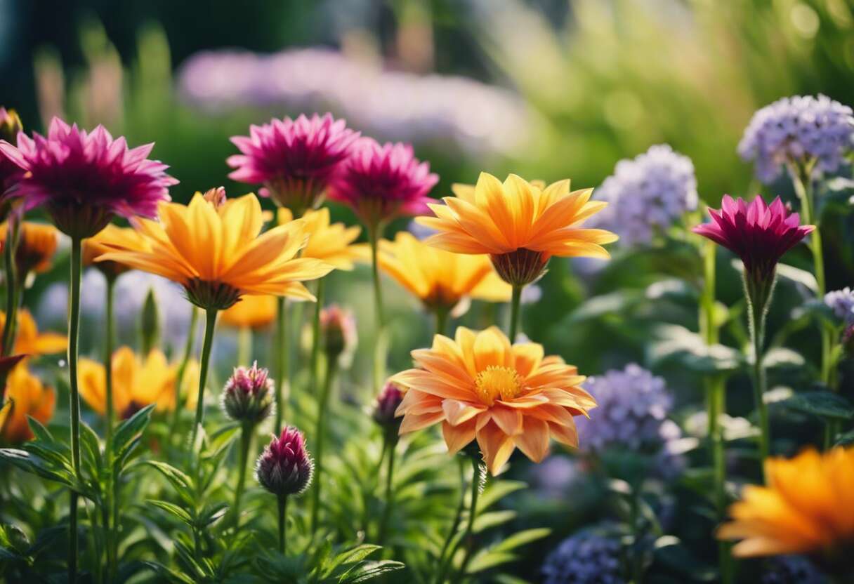 Association de fleurs vivaces : créer un massif harmonieux