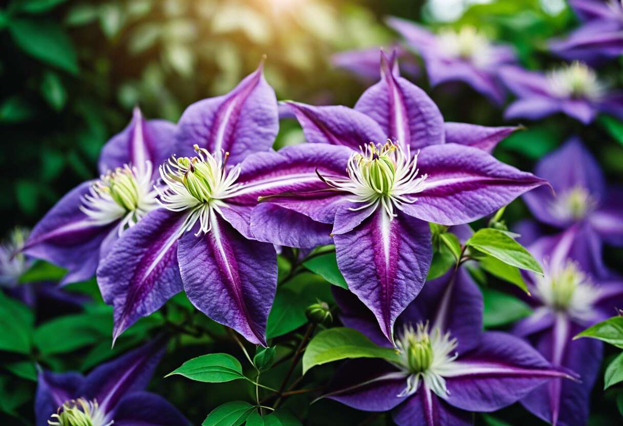 Les différentes techniques de taille selon les groupes de clématites