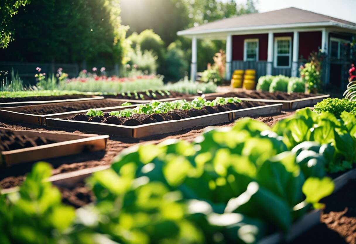 Techniques de paillage pour une rétention d'eau optimale