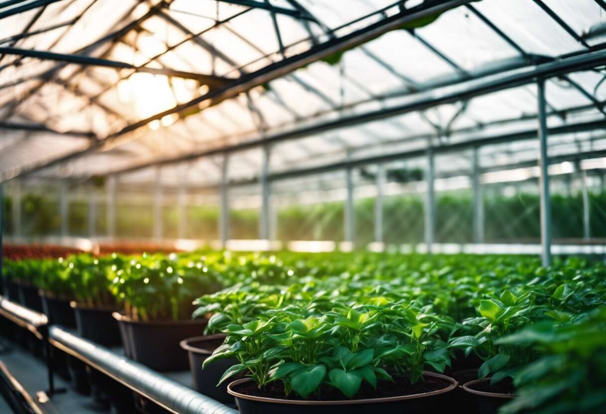 Systèmes d'arrosage automatisés pour serres : avantages et installation