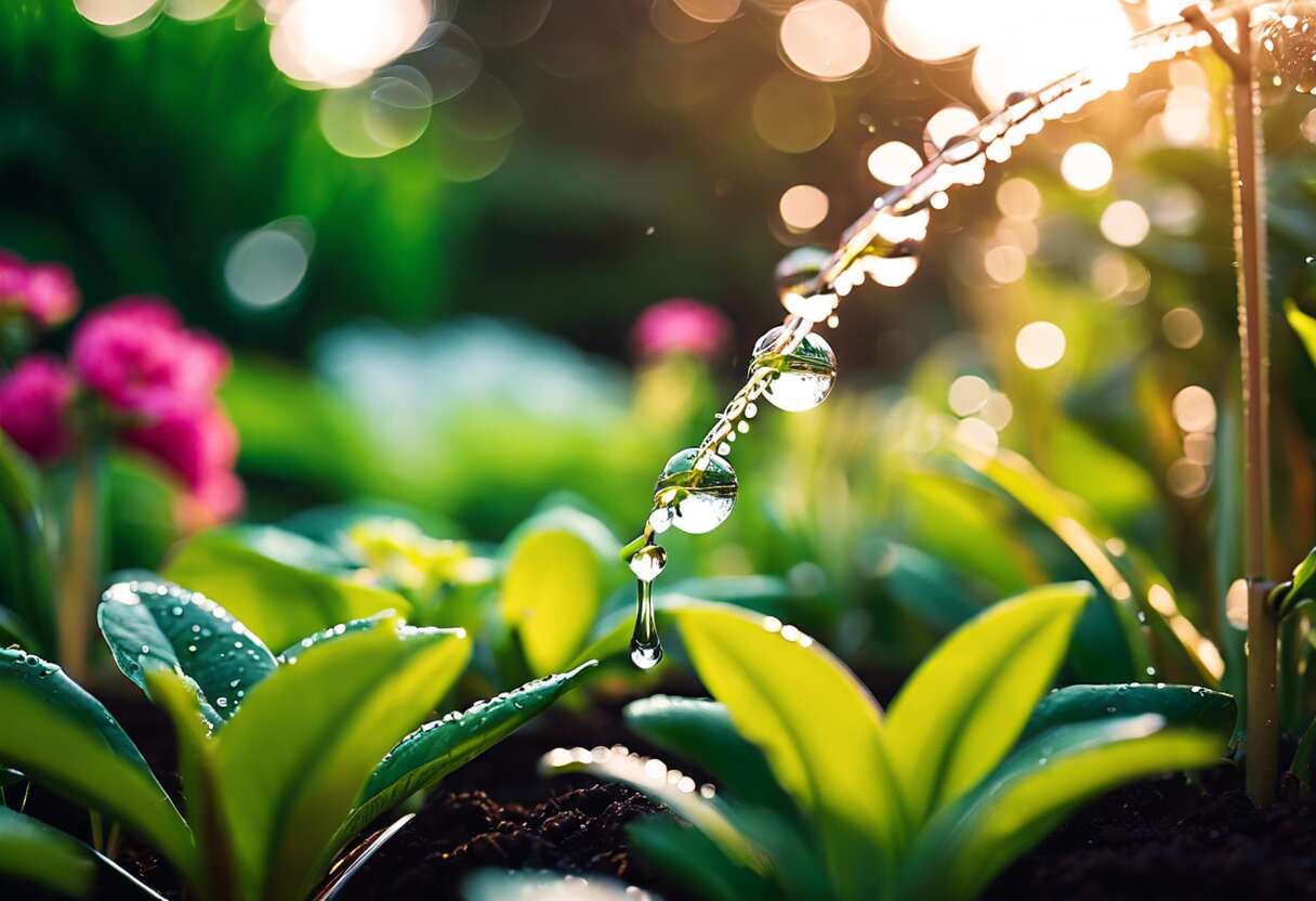 L'arrosage goutte à goutte : le choix de l'efficacité et de l'économie