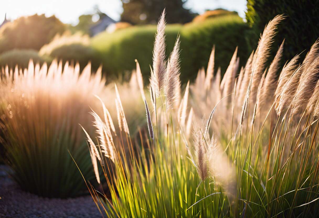 Sélection exclusive de graminées ornementales longue durée