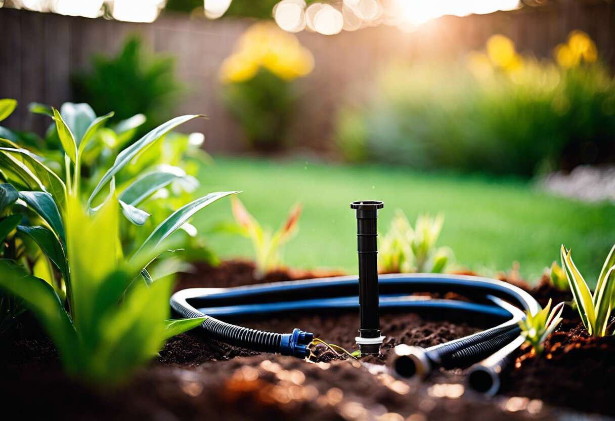 Irrigation goutte à goutte pour pots : installation facile