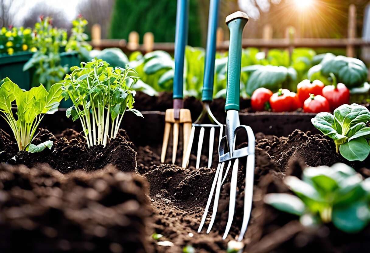 Préparer le sol pour accueillir les semis précoces