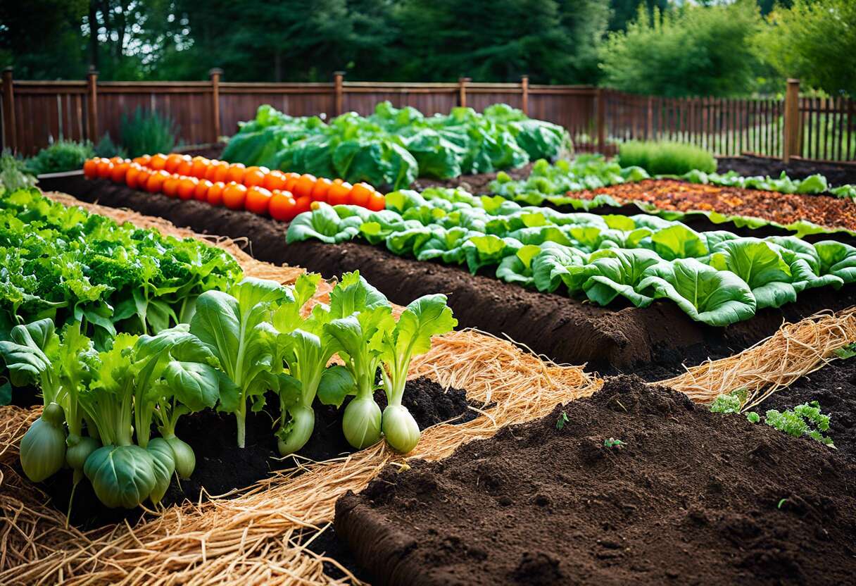 Paillis et légumes : quels bénéfices pour votre potager biologique ?