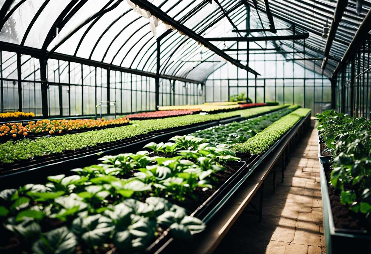 Aménager l'espace intérieur d'une serre : organisation et optimisation