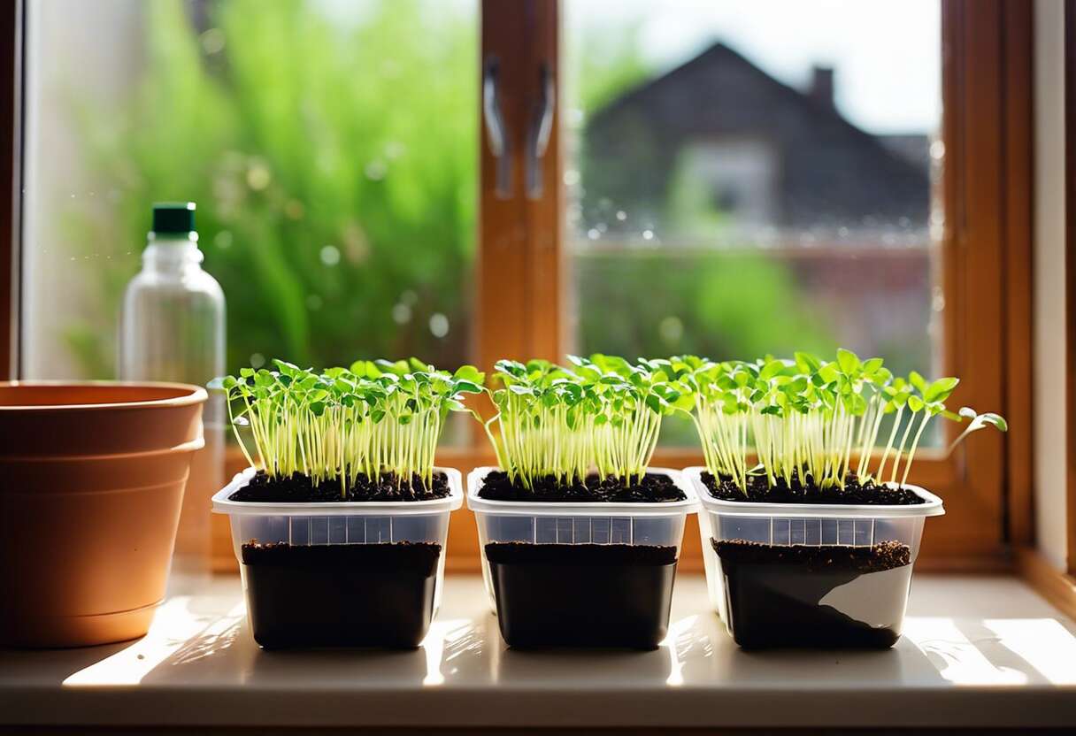 Semis intérieurs : réussir la germination en intérieur