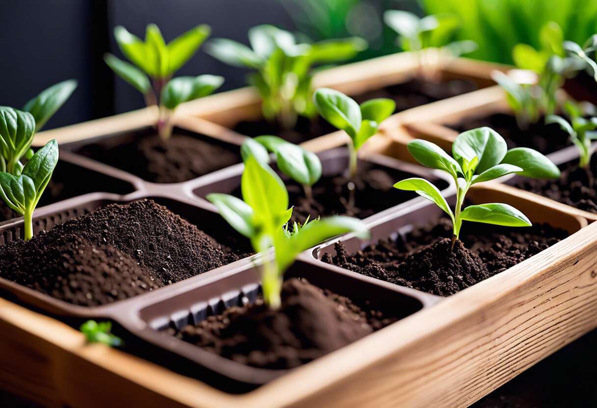 Préparation des semis : choix du matériel et du terreau