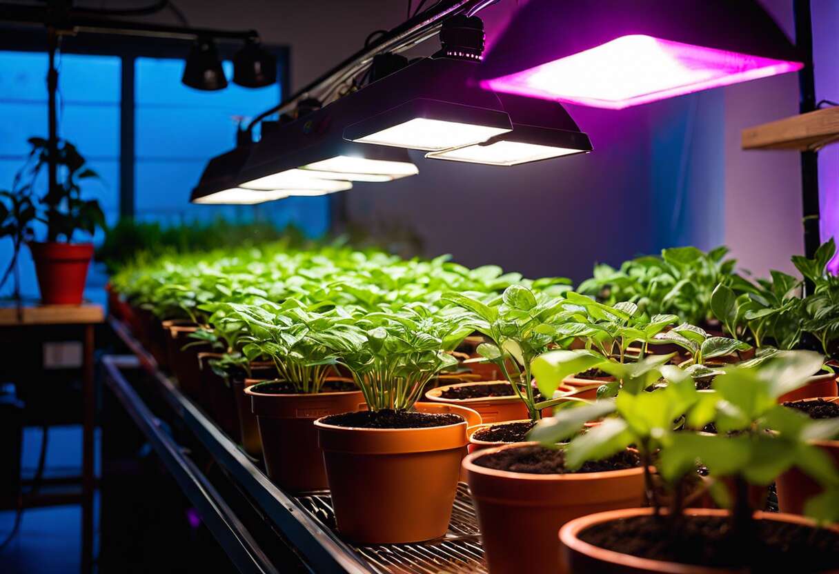 Gestion de l'environnement des semis : lumière, température et arrosage