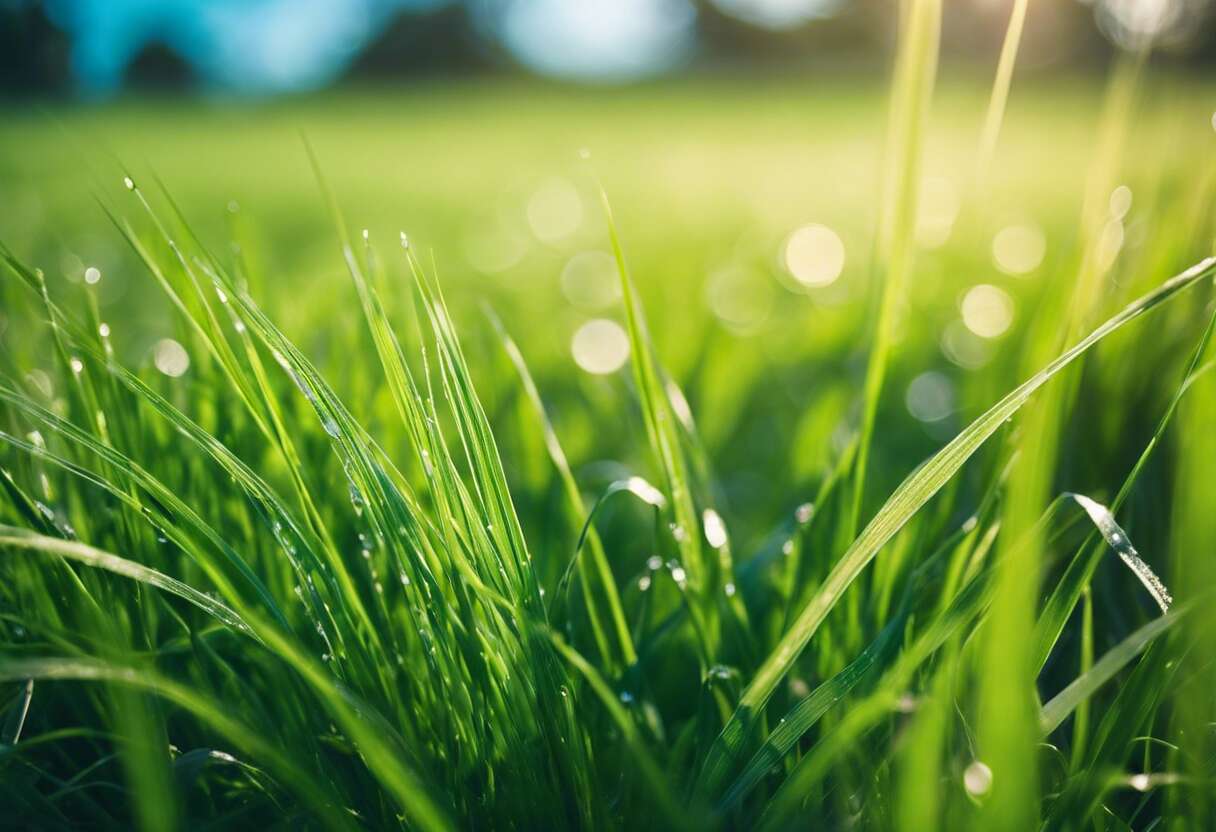 Réalisation d'un gazon parfait : sélection des semences et entretien