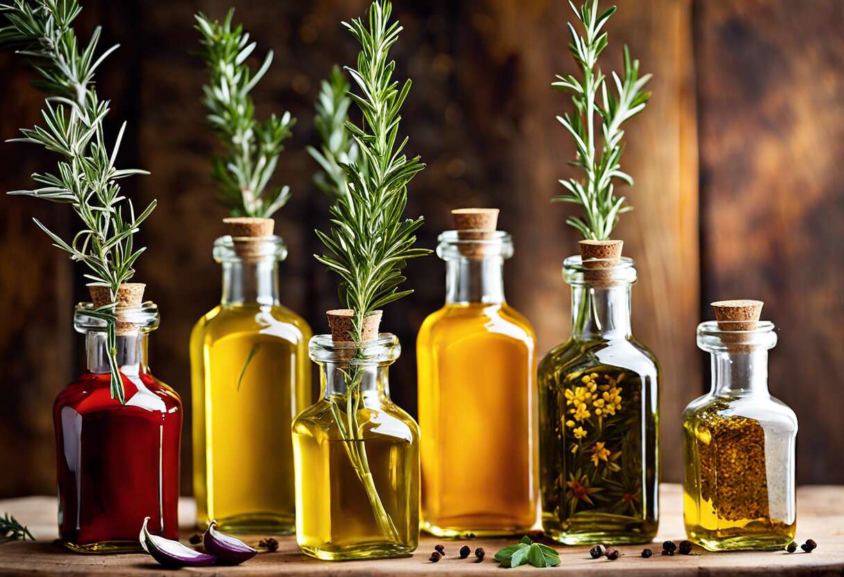 Huiles infusées : procédés de conservation et utilisation