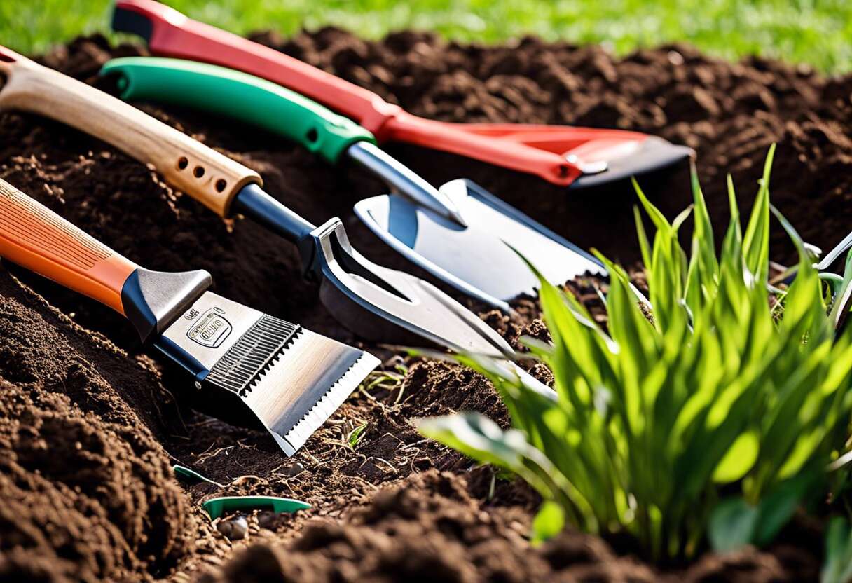 Choix des outils de jardinage pour l'entretien du sol efficace