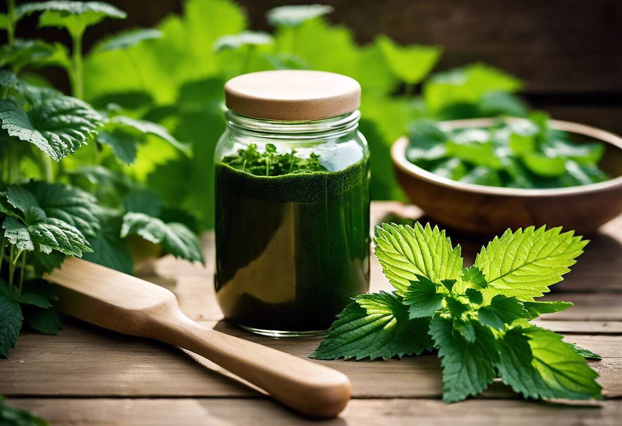 Purin d’orties fait maison : fertilisant et répulsif écologique