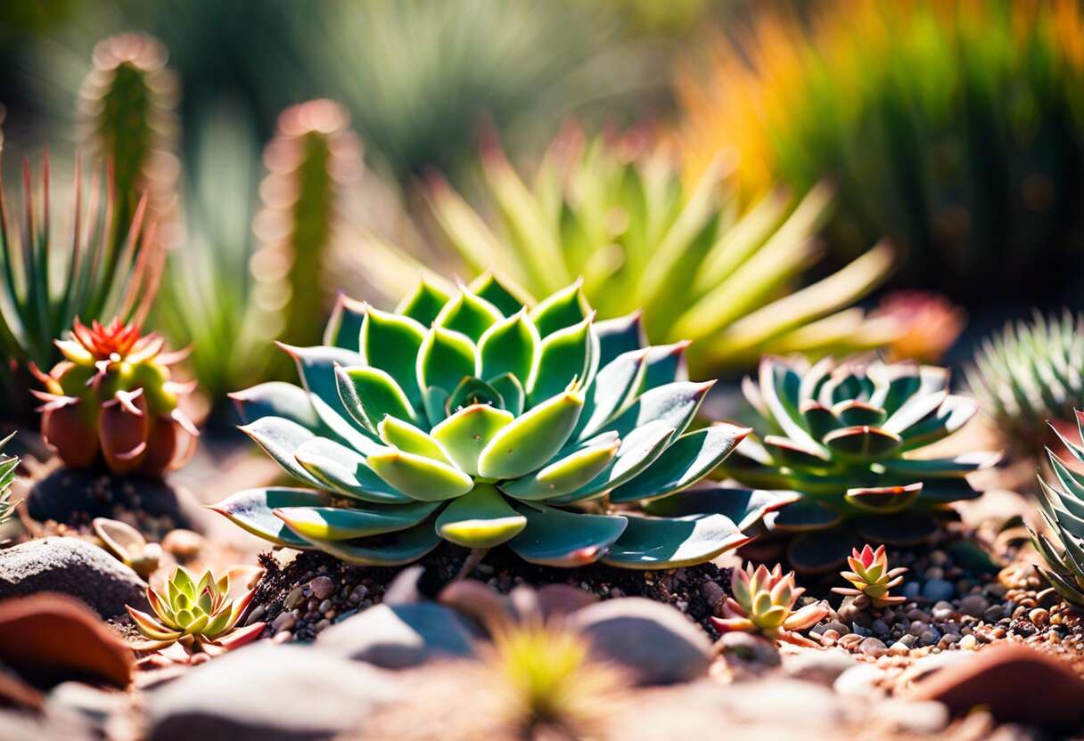 Sélection des végétaux : choisir des plantes adaptées à un environnement aride
