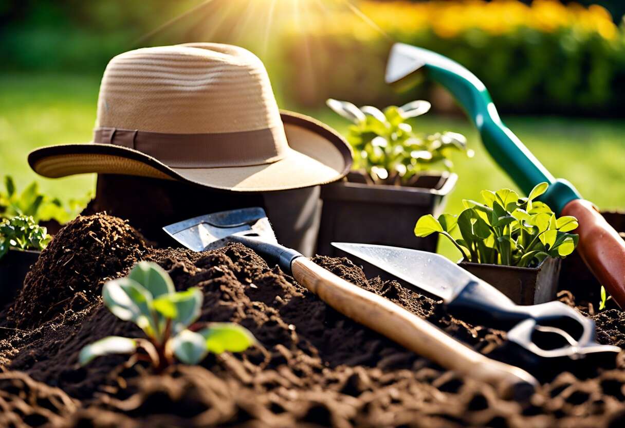 Vers une terre fertile : l'outillage pour le sol adapté