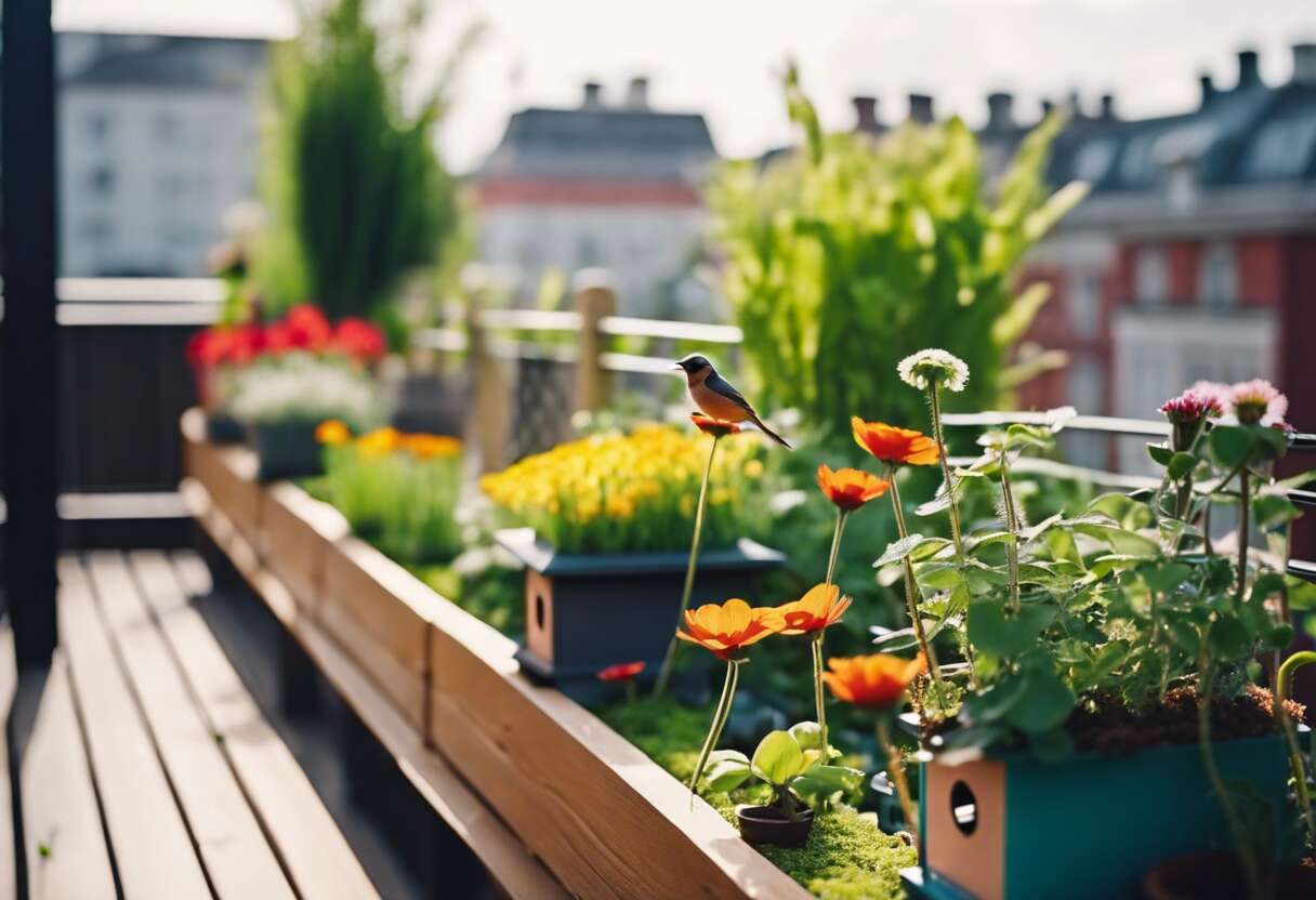 Biodiversité en milieu urbain : astuces pour petits espaces