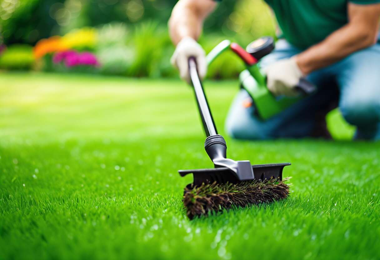 Entretien d'une pelouse verte toute l'année : secrets d'experts