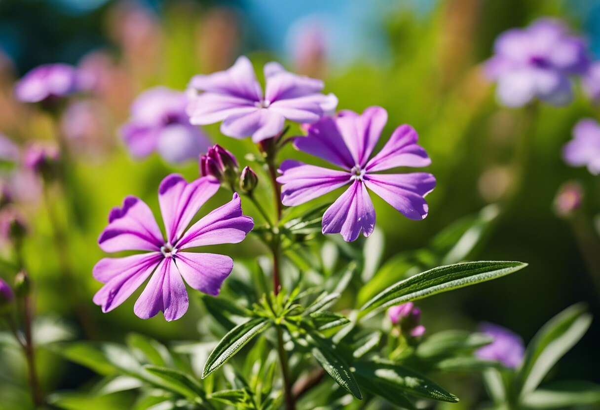 Plantation du phlox : méthode et période optimales