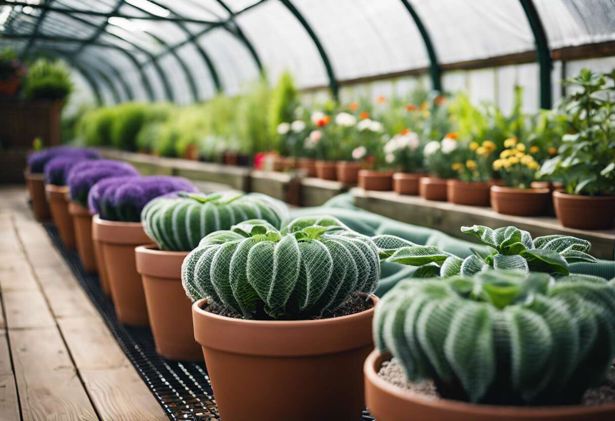 Choisir les bons matériaux de couverture: filets, voiles et tunnels