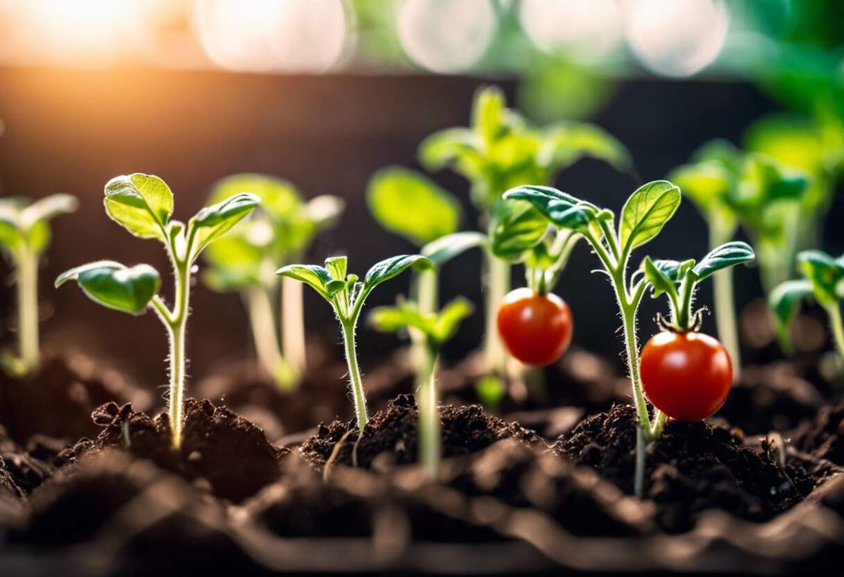 Semis et repiquage : techniques pour des plants de tomates réussis