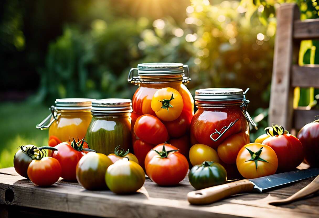 Récolte et conservation : savourer vos tomates tout au long de l'année