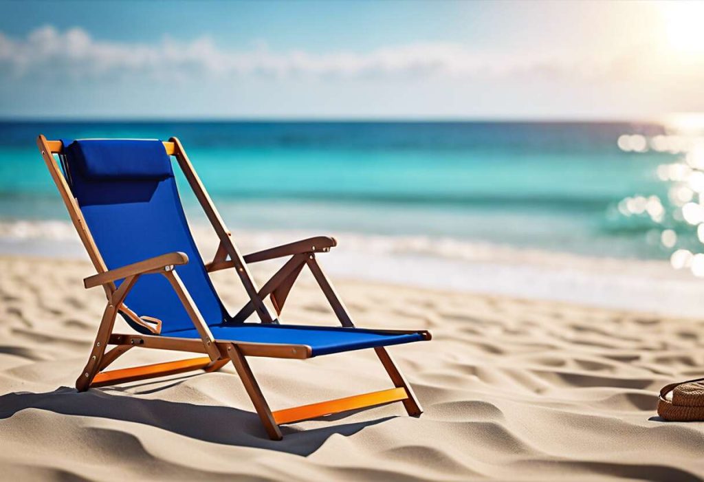 Chaises longues pliantes : confort mobile au soleil