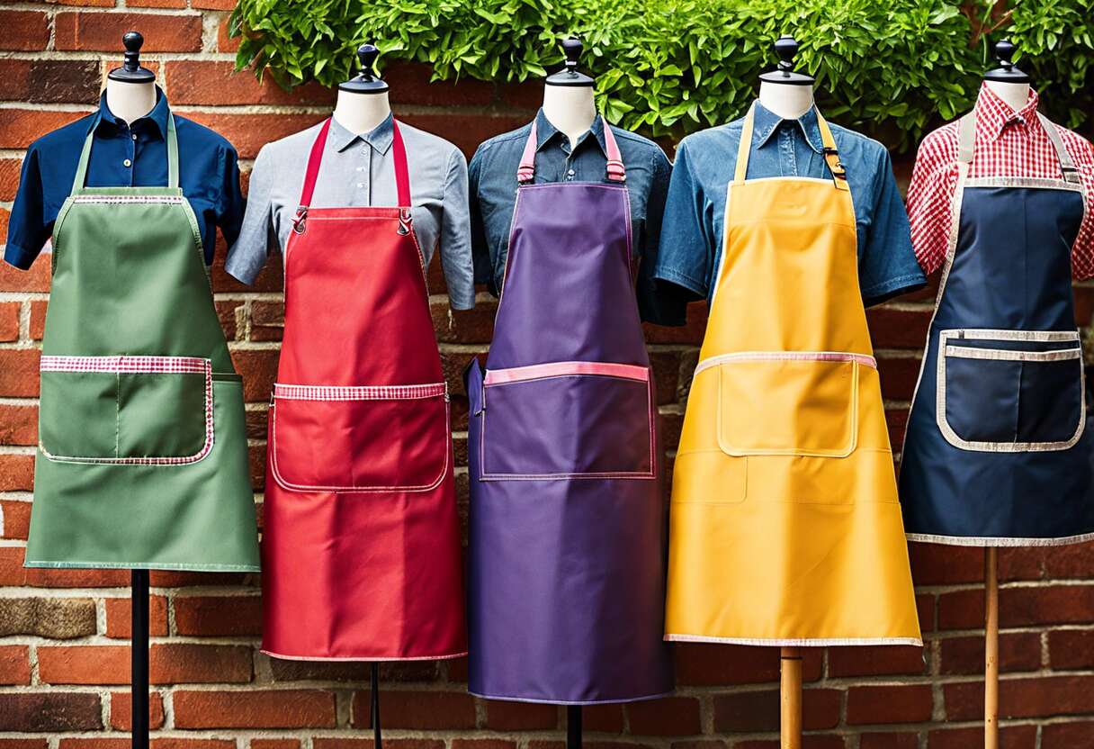 Choisir le bon tablier de jardinage : matériaux et design
