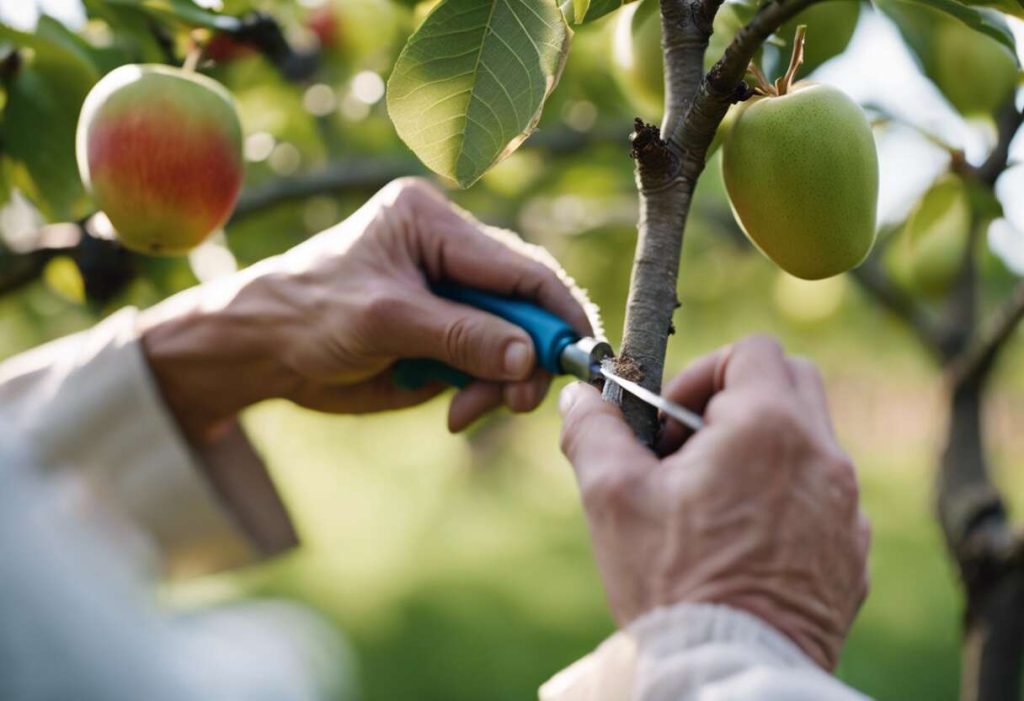 Réussir la greffe d'arbres fruitiers : technique pas à pas