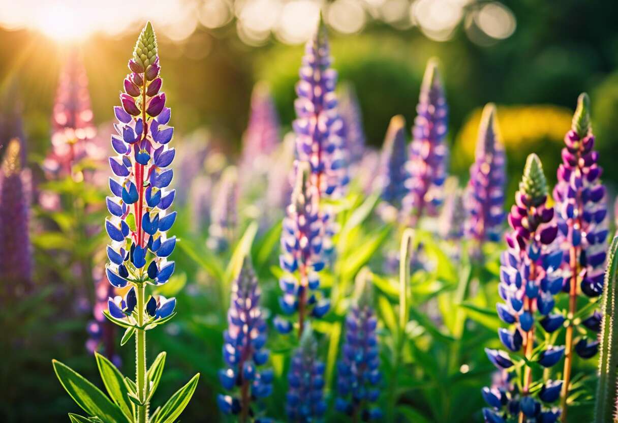 Entretien des lupins : astuces pour une explosion de couleurs