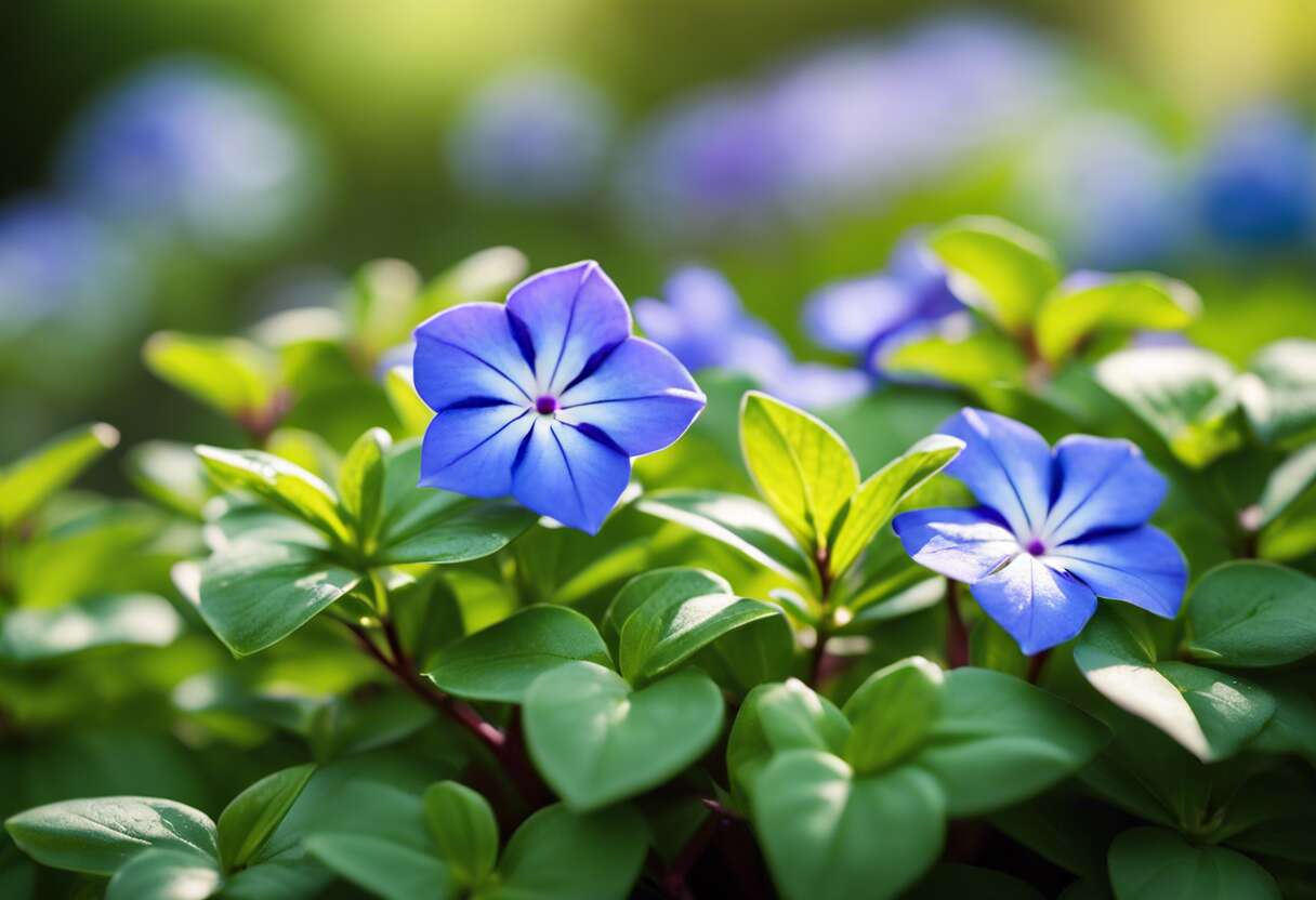 Pervenches : comment les intégrer dans votre aménagement paysager