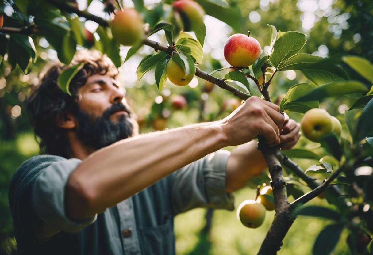 Principes fondamentaux de la taille douce des arbres fruitiers
