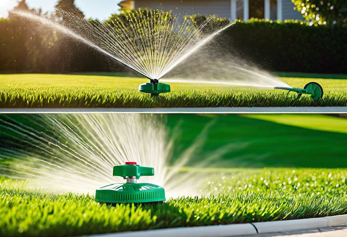 Arroseurs oscillants ou rotatifs : quel est le meilleur choix pour vous ?