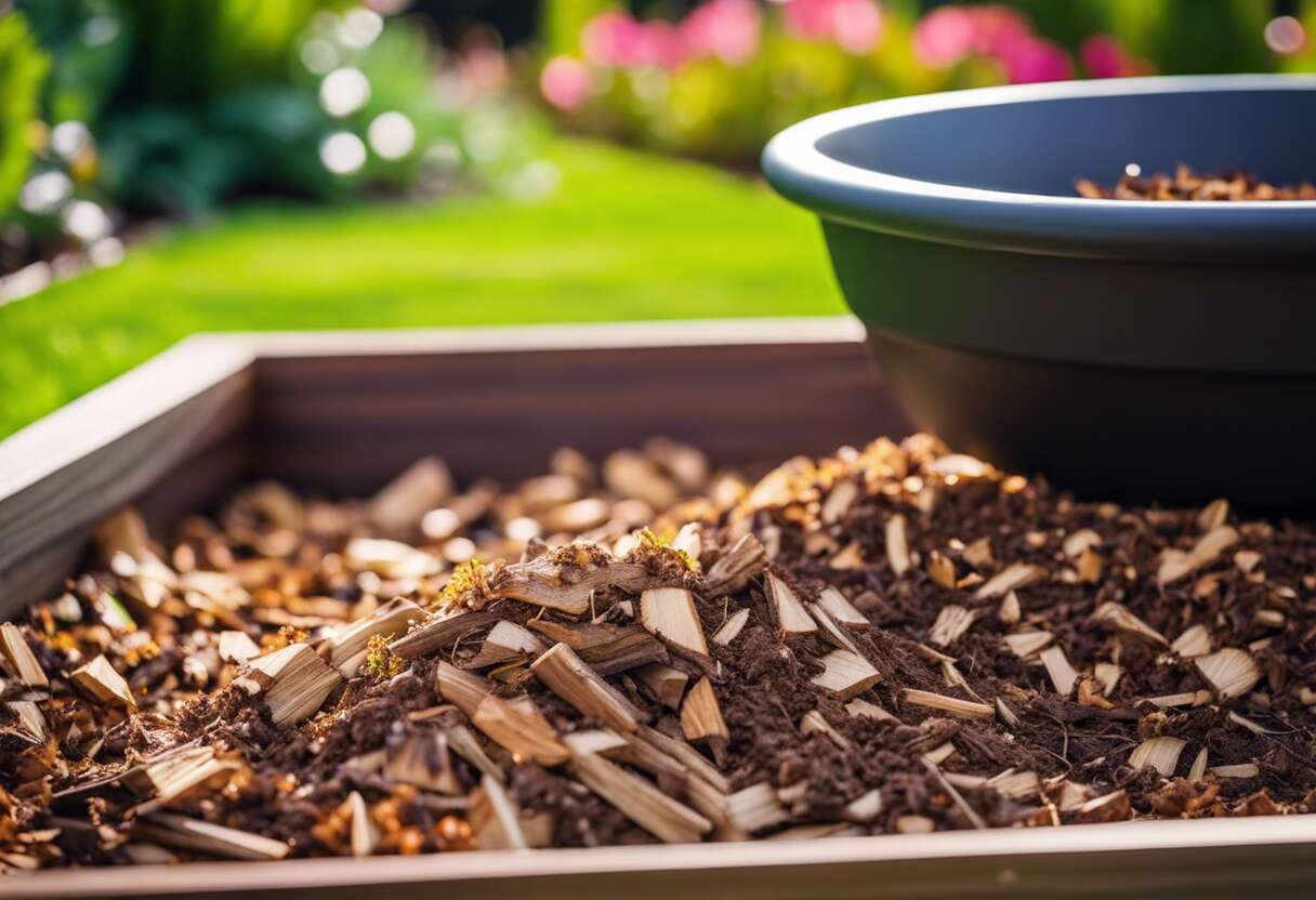 Bienfaits du bois raméal fragmenté (BRF) dans le paillage moderne