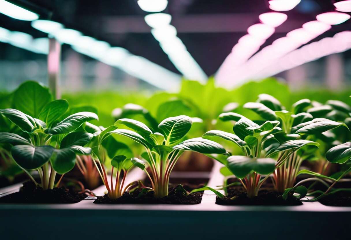 Éclairage LED en hydroponie : optimisez votre culture