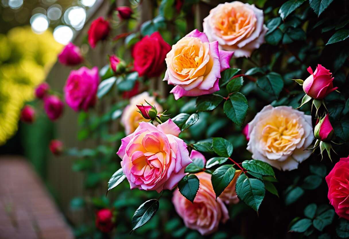 Les meilleures variétés de rosiers grimpants pour votre jardin