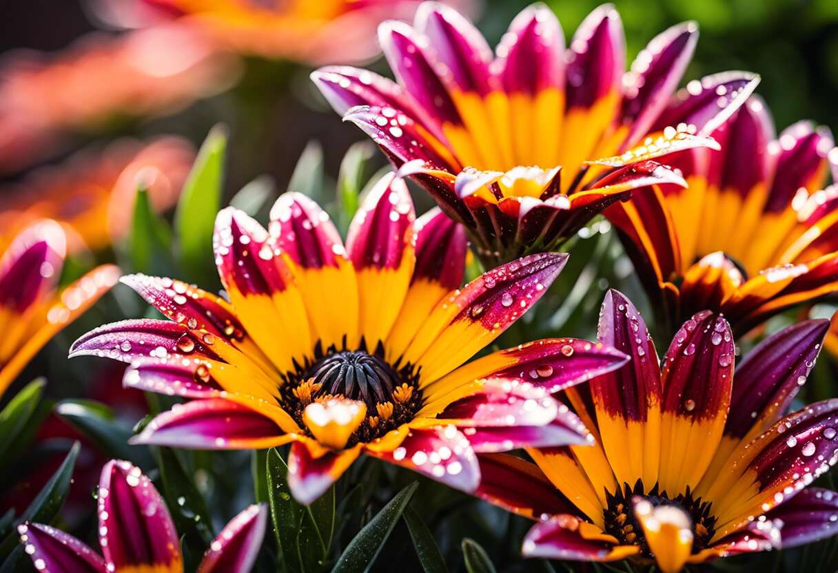 Gazania splendide : plantations et soins pour un été coloré