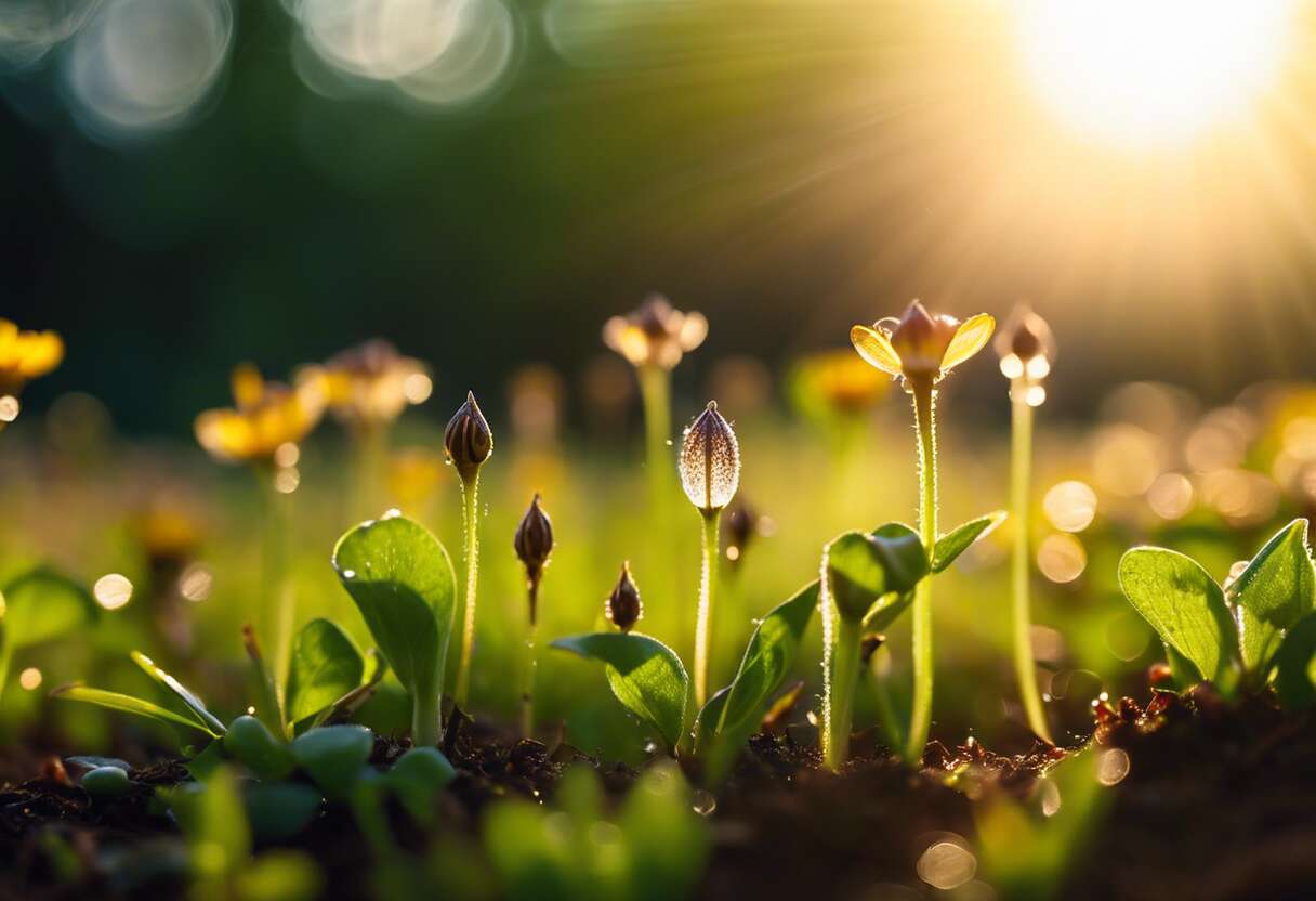 Techniques de semis pour une germination optimale