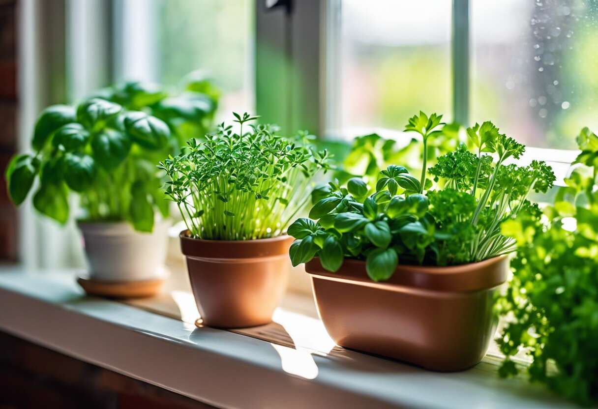 Cultiver des aromatiques toute l'année : le guide pratique