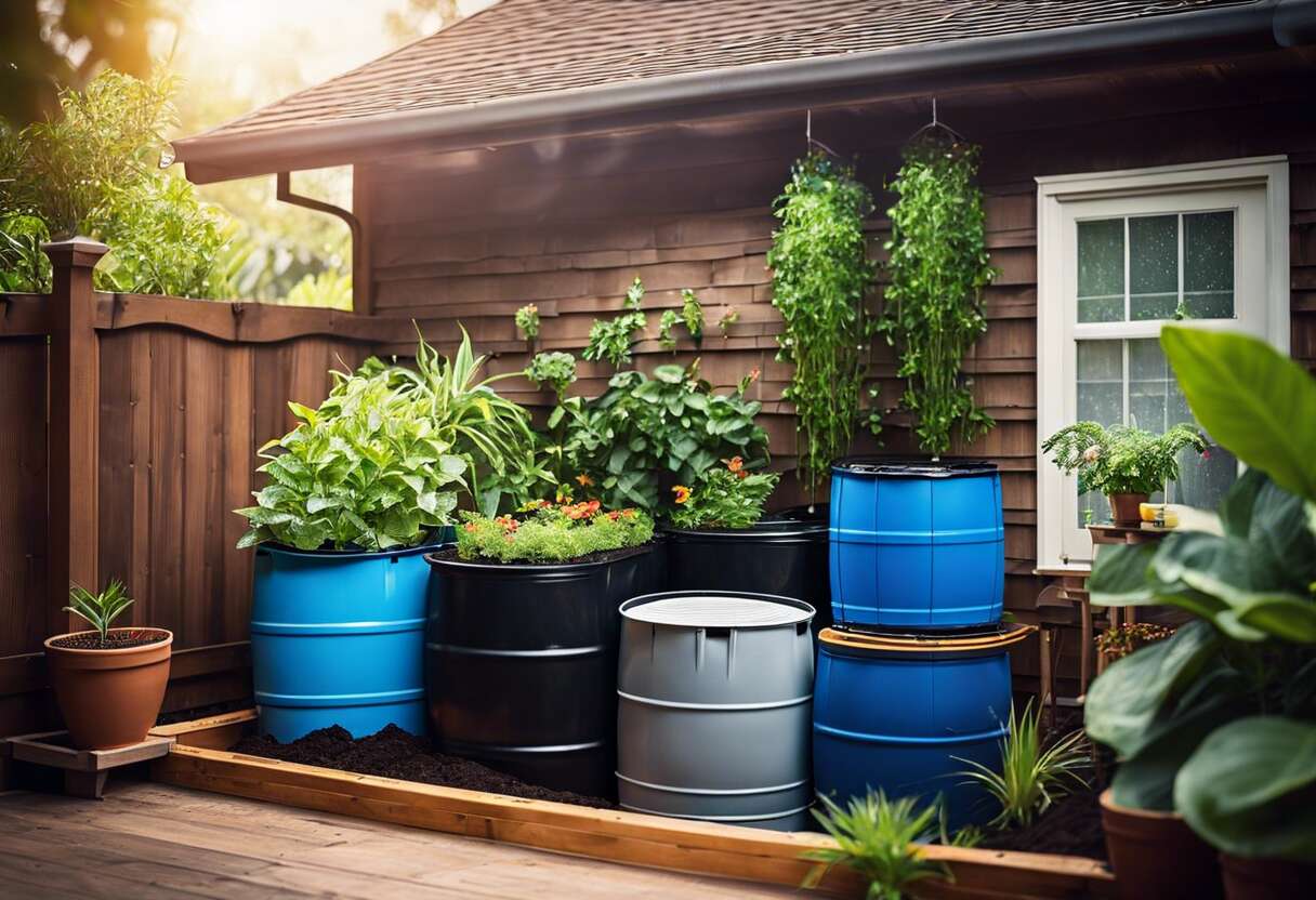 Récupération d'eau de pluie : guide pratique pour le jardinier éco-responsable