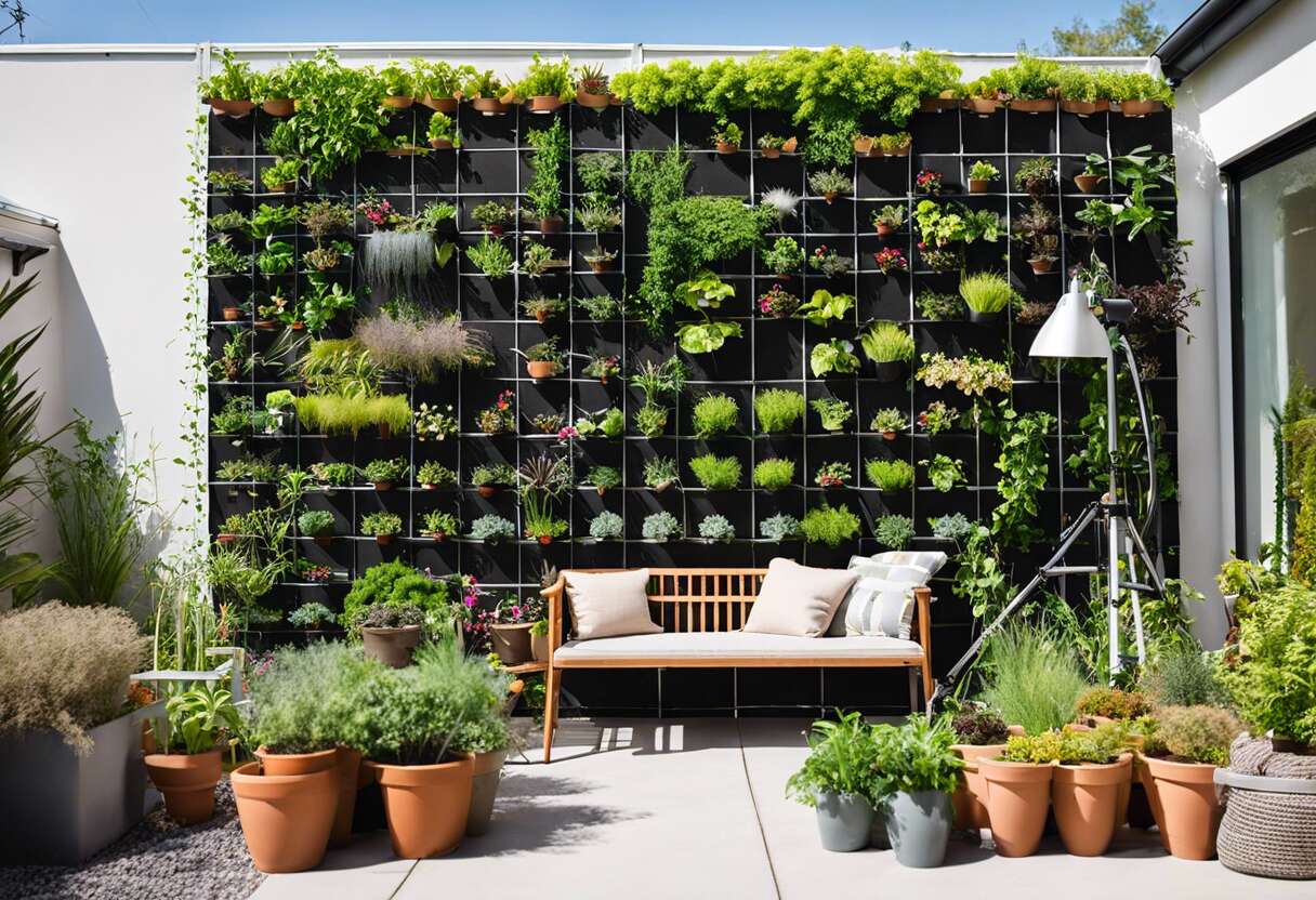 Cultiver un mur végétal en extérieur : guide complet