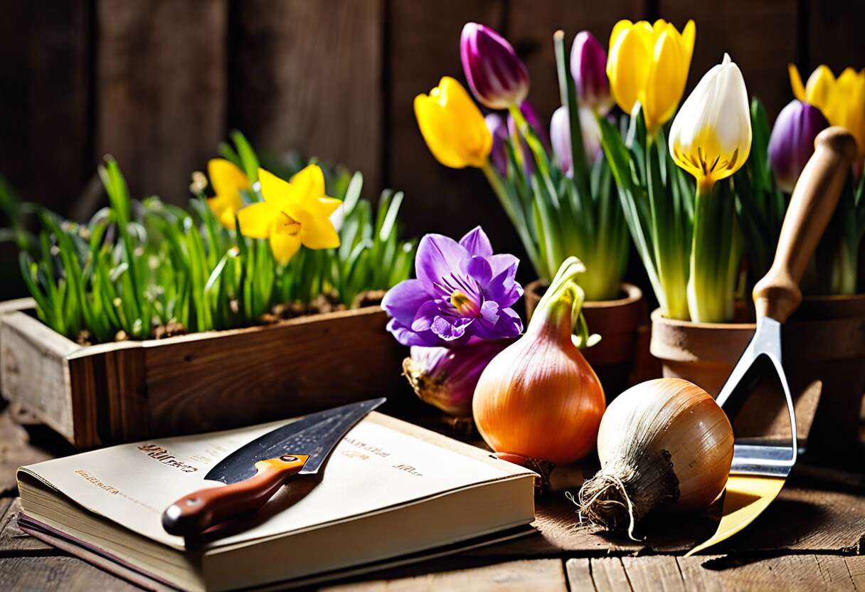 Sélectionner le calibre idéal de ses bulbes printaniers