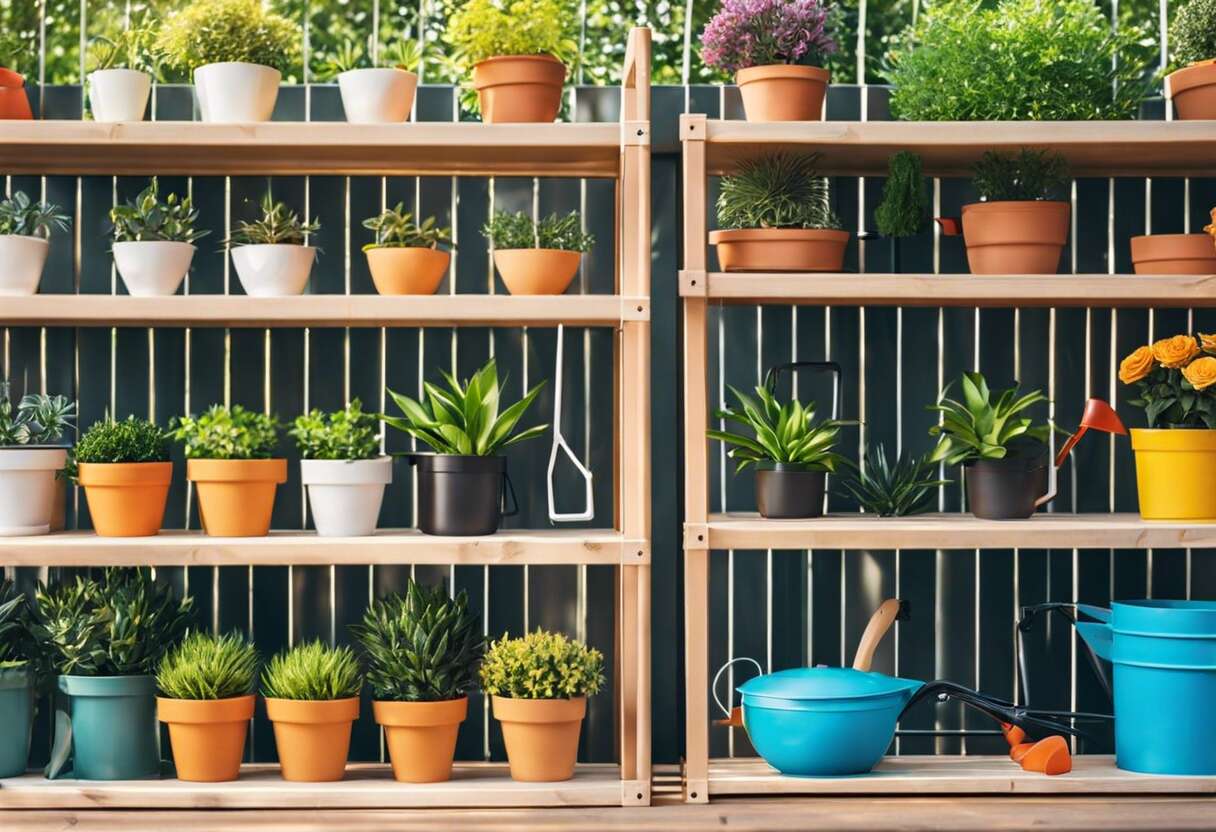 Organiser son espace : les bases d'un rangement de jardin efficace Organiser son espace : les bases d'un rangement de jardin efficace