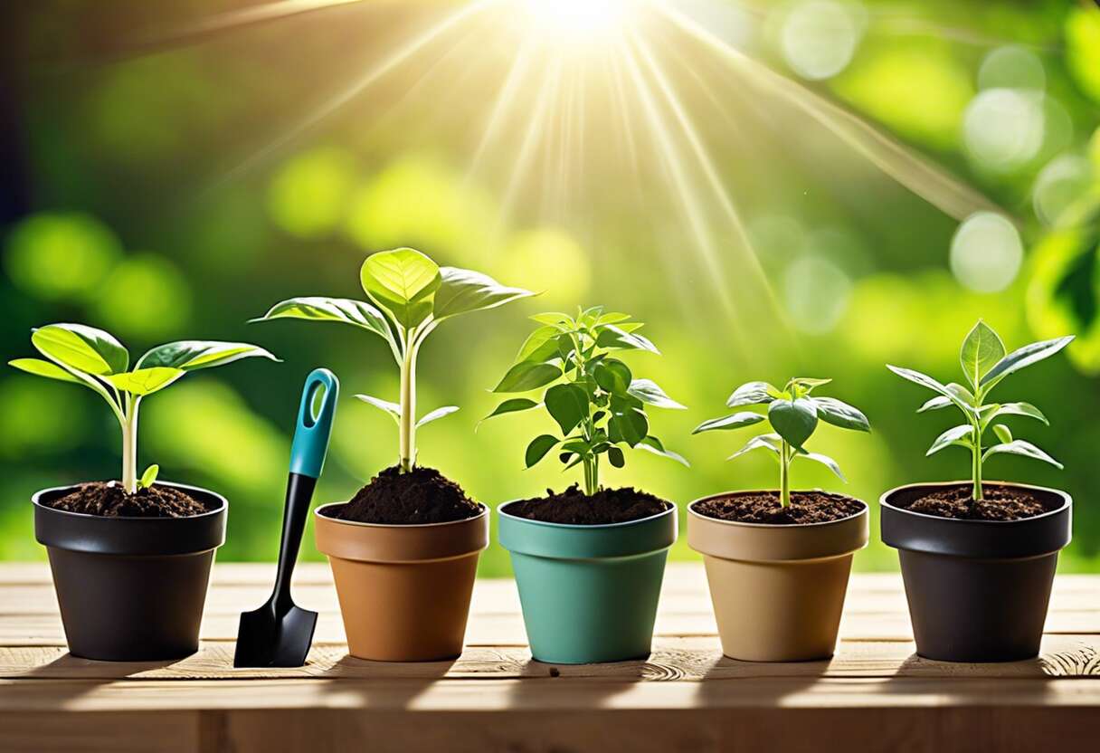 Semis directs ou en godets ? Techniques pour un jardinage durable