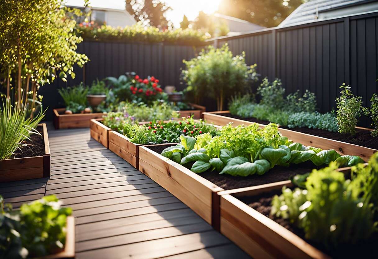 Aménagement et optimisation de l'espace dans les petits jardins